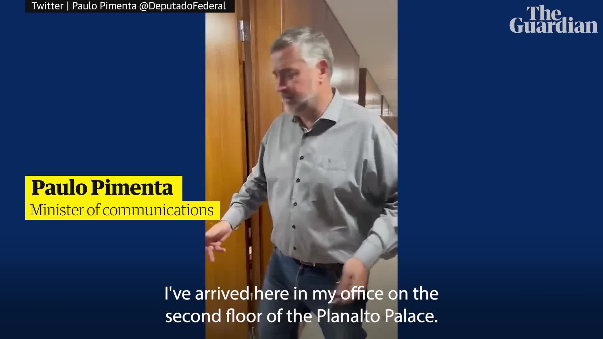 brazil-protests--minister-shows-aftermath-of-damage-after-mob-stormed-his-office.mp4